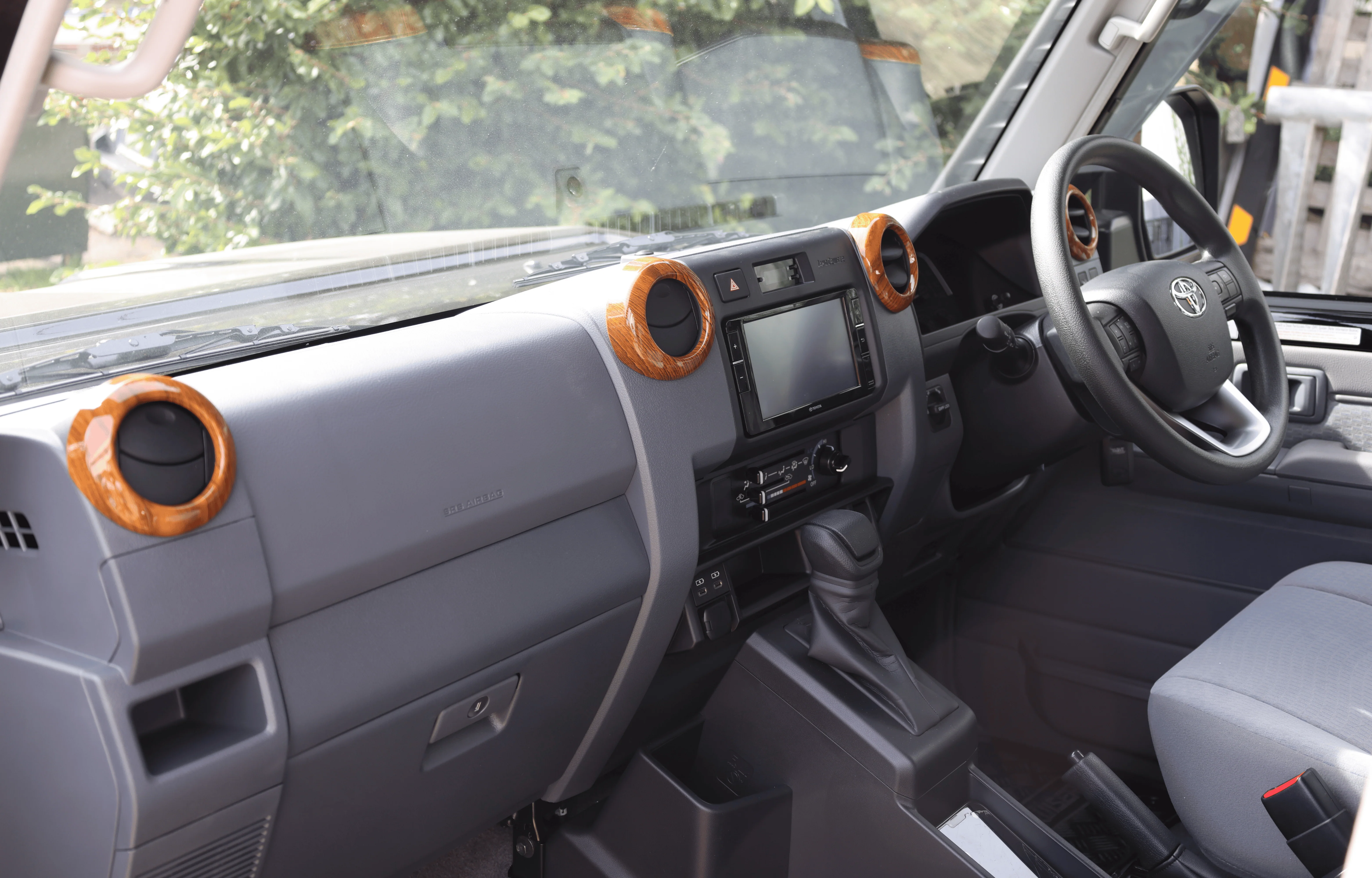 Front Air Vent Rings Covers to suit Toyota LandCruiser 70 Series (4 pcs) - Image 16