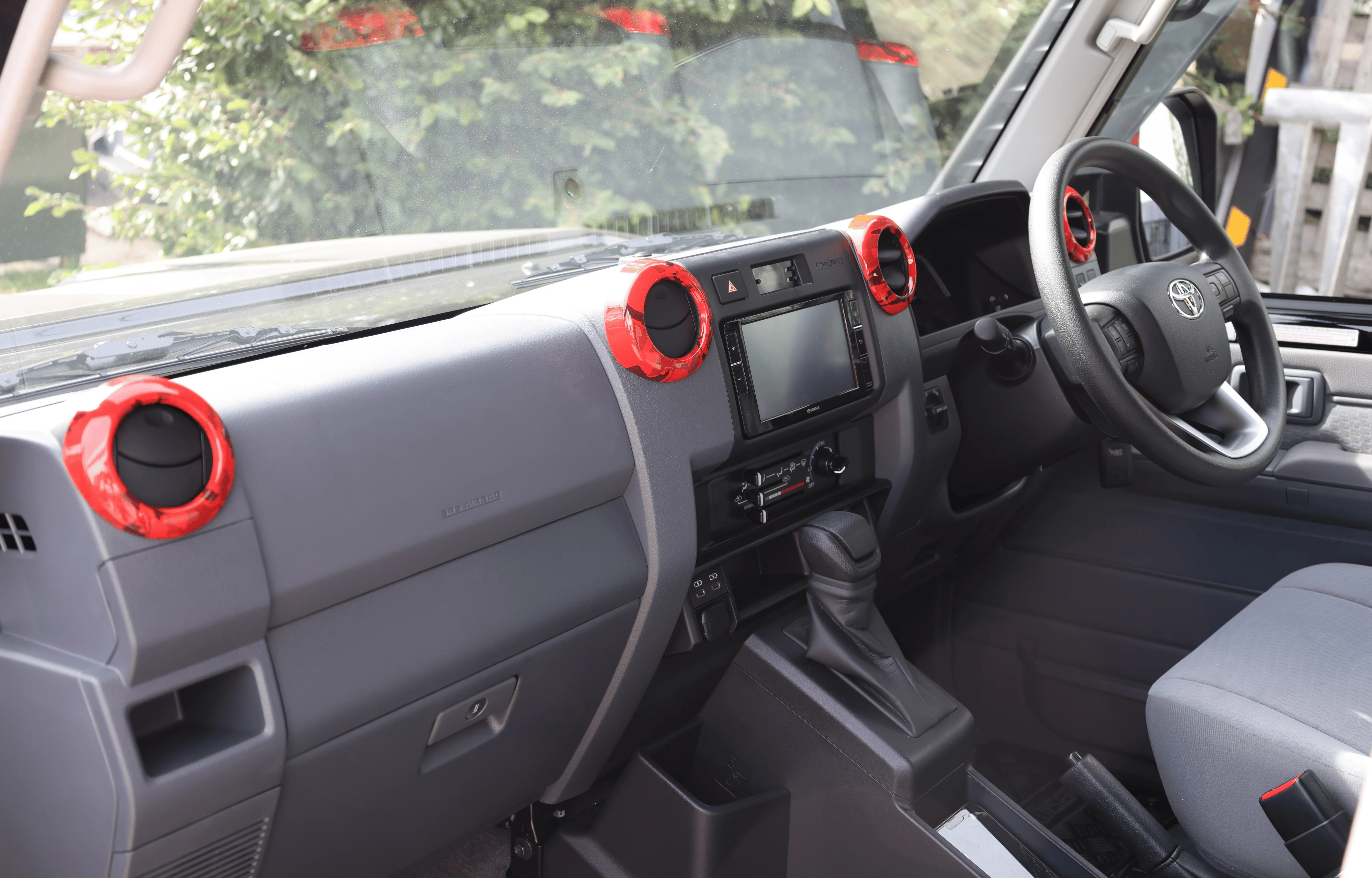 Front Air Vent Rings Covers to suit Toyota LandCruiser 70 Series (4 pcs) - Image 18