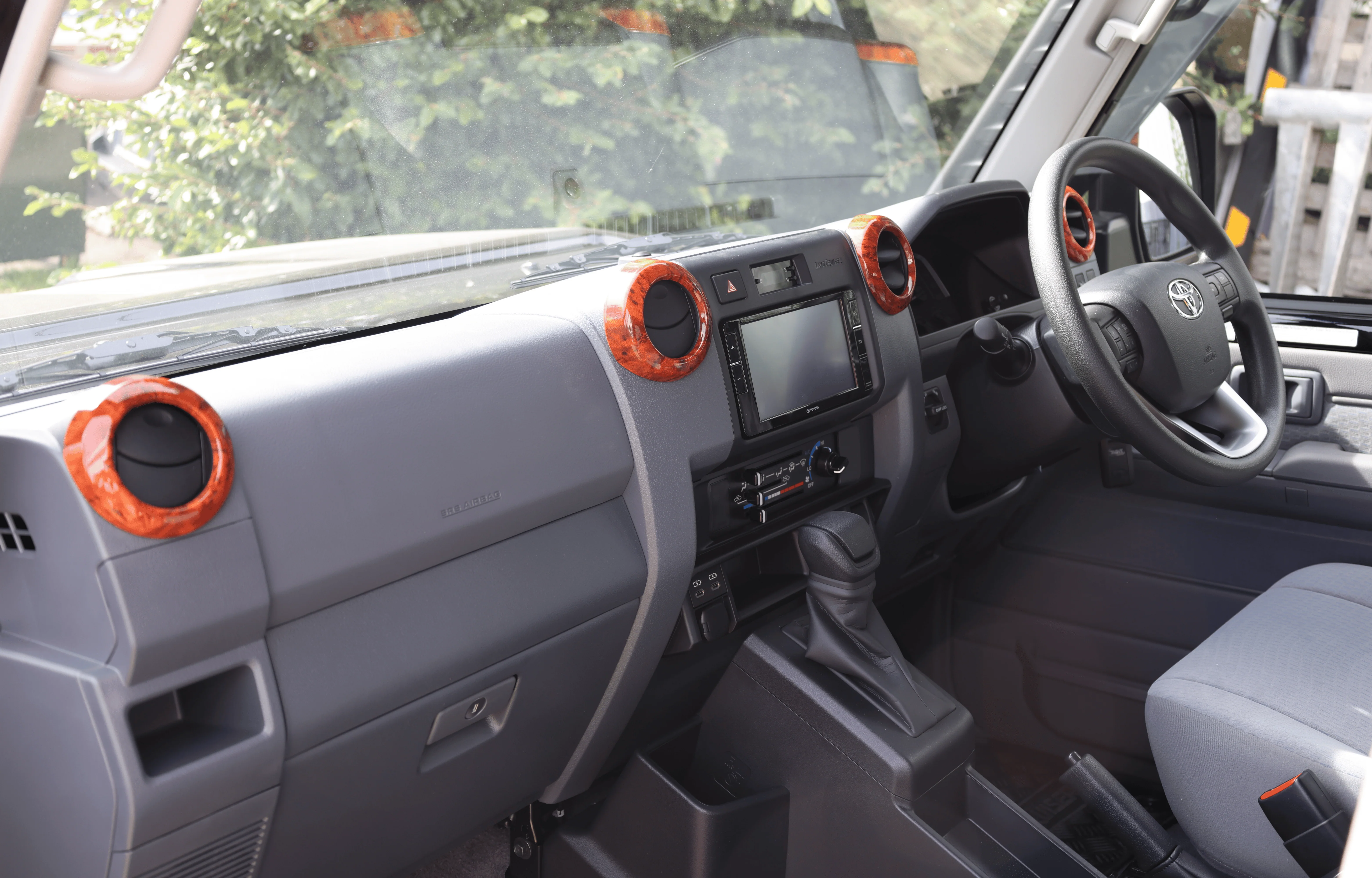 Front Air Vent Rings Covers to suit Toyota LandCruiser 70 Series (4 pcs) - Image 27